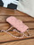 Chanel A81081 Wallet on Chain Shiny Calfskin Pink