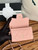 Chanel A81081 Wallet on Chain Shiny Calfskin Pink