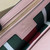 Gucci GG Emblem wallet with leather strap 820688 Biege & Pink