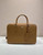 Prada 2VE027 Leather work bag Gold Brown