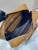 Prada 2VE027 Leather work bag Gold Brown