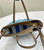 Fendi 8BS096 Roll Mini Blue FF chenille mini-bag 8655