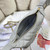 Chanel AP4484 Clutch with chain Grained Shiny Calfskin Gray
