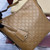Gucci GG Emblem small shoulder bag 848881 Brown