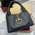 Gucci 837467 Gucci Softbit Medium Top Handle Bag Black