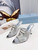 Prada 1I901M Brushed leather Slingback pumps Shiny Leather Sandals Shoes P91002