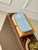 LV M15157 Louis Vuitton Zippy Wallet Light Blue Monogram Eclipse