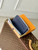 LV M15157 Louis Vuitton Zippy Wallet Light Blue Monogram Eclipse