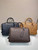 Prada 2VE027 Leather work bag Black