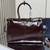 Prada 1BA439 Prada Bonnie extra large leather handbag Wine Red