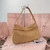 MiuMiu 5BC181 Aventure Suede leather bag Camel