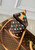 LV M83344 Louis Vuitton Envelope Pouch Bag Chocolate