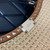 Valentino 0660 Garavani Rockstud leather-trimmed raffia shopper