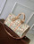 LV M24901 Louis Vuitton Keepall Bandoulière 50 Travel Bag White Multicolor