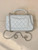 Chanel AS2431 Mini Classic Handbag With Top Handle CC19042  Strass & Gold-Tone Metal