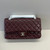 Chanel A01112 Flap Classic 11.12 Handbag Lambskin Wine Red