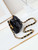 Chanel AP4028 Clutch with chain Lambskin Patent Crumpled Lambskin & Gold-Tone Metal Black
