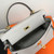 Hermes Kelly Danse 20308 Designer Tote Shoulder Strap Bag Gray - luxibagsmall