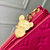 Louis Vuitton M14087 LV x TM Lisa Wallet Rose Red