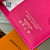 Louis Vuitton M14087 LV x TM Lisa Wallet Rose Red
