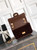 Chanel 20CM Mini Flap Bag 25A Velvet Brown AS1116