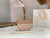 Chloé CHC24SS604M52527 Marcie Chain Flap Bag in Leather Woodrose