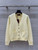 Gucci Women jacquard full-length GG wool Wool knitted cardigan G85266