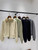 Hermes Women Leather and cashmere Jacket H33342