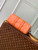 LV M31044 Louis Vuitton Keepall Bandoulière 25 Bag Tangerine