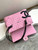 Chanel AS6338 Airport Bag 25P Shopping Bag Pink