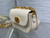 Dior S2350 30 Montaigne Avenue Double Carry East-West Mini Bag White Ribbed Calfskin