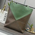 Loewe XL Puzzle Fold tote in shiny calfskin B933Q18X01 Green &coffe