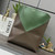 Loewe XL Puzzle Fold tote in shiny calfskin B933Q18X01 Green &coffe