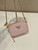 Prada 1NR025 Saffiano leather mini-pouch Pink