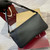 Gucci 862530 Gucci Half Horsebit Large Shoulder Bag Black soft grainy leather