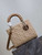 Dior M0565 Medium Lady Dior Bag Brown Graphic canvas