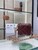 Chanel AP1447 small Vanity with chain lambskin gold Adjustable small gold balls Wine Red
