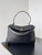 Balenciaga 7897722 Rodeo Handbag Medium in black smooth calfskin aged-gold hardware