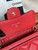 Chanel A81081 Wallet on Chain Shiny Calfskin Red