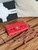Chanel A81081 Wallet on Chain Shiny Calfskin Red