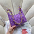 Chanel AS4922 Small Hobo Shiny Lambskin & Gold-Tone Metal Purple
