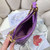 Chanel AS4922 Small Hobo Shiny Lambskin & Gold-Tone Metal Purple