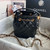 Chanel As2057 Shopping bag Bucket Drawstring 24c Bag Black