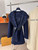 Louis Vuitton LV 1A4PE6 Women's Hooded Wrap Coat L55761