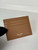Prada 1MC025 Leather card holder Brown