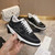 Chanel G46076 Women 24B Trainers Cotton  Black & White C91282