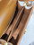 YSL 623930 Cassandra Mini Top Handle In Box Saint Laurent linen with Brown Leather