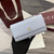 Gucci 456116 Bi-color GG Marmont continental wallet Blue and red leather