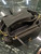 Prada Explore medium Lambskin leather shoulder bag with flap 1BD394 Black
