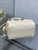 Dior M1364 Dior Groove 20 Bag White Macrocannage Calfskin